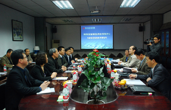 河北省应用技术研发中心评审专家组莅临我院实地考察